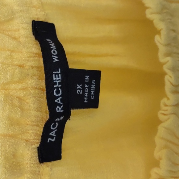 Zac & Rachel Woman yellow top - Picture 2 of 5